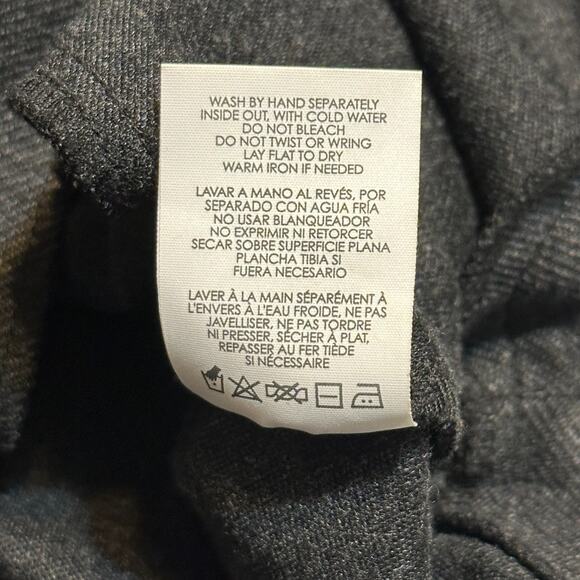 CAbi 3030 Tipped Crew Blazer Size M Heather Gray Riding Jacket Trendy Workwear - Picture 11 of 11